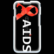 Coque Samsung ACE S5830 Solidarité Sida