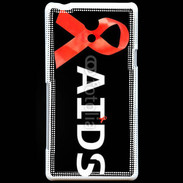 Coque Sony Xperia T Solidarité Sida