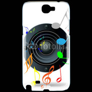 Coque Samsung Galaxy Note 2 Enceinte de musique