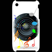 Coque iPhone 3G / 3GS Enceinte de musique