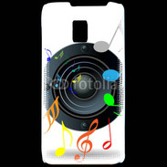 Coque LG P990 Enceinte de musique