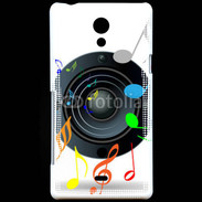 Coque Sony Xperia T Enceinte de musique