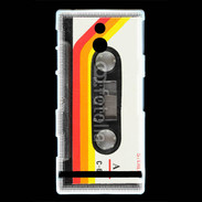 Coque Sony Xperia U Cassette musique