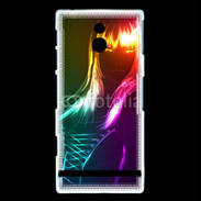 Coque Sony Xperia U Fashion femme en discothèque