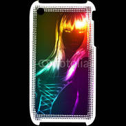 Coque iPhone 3G / 3GS Fashion femme en discothèque