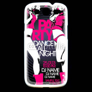 Coque Samsung Galaxy S3 Dance all night 2
