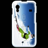 Coque Samsung ACE S5830 Skieur en montagne