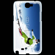 Coque Samsung Galaxy Note 2 Skieur en montagne