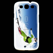 Coque Samsung Galaxy S3 Skieur en montagne