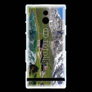 Coque Sony Xperia U Montagne Suisse 