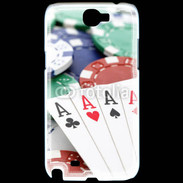 Coque Samsung Galaxy Note 2 Passion du poker