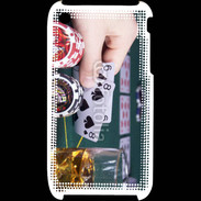 Coque iPhone 3G / 3GS Joueur de poker 3