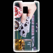 Coque LG P990 Joueur de poker 3