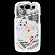 Coque Samsung Galaxy S3 Paire d'as au poker 2