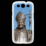 Coque Samsung Galaxy S3 Statue Pape Jean Paul II