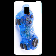 Coque LG P990 Manette de jeux bleue