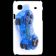 Coque Samsung Galaxy S Manette de jeux bleue