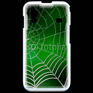 Coque Samsung ACE S5830 Toile d'araignée verte