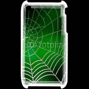 Coque iPhone 3G / 3GS Toile d'araignée verte