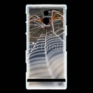 Coque Sony Xperia U Toile d'araignée 2