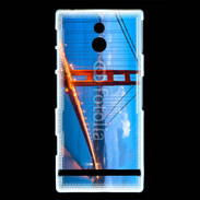 Coque Sony Xperia U Golden Gate