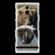 Coque Sony Xperia U Grizzly