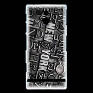 Coque Sony Xperia U New York 3