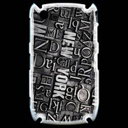 Coque Black Berry 8520 New York 3