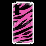 Coque Samsung Player One Fashion zèbre rose
