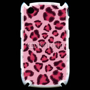 Coque Black Berry 8520 Léopard rose