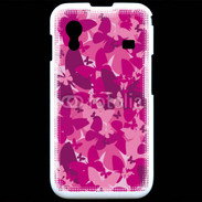 Coque Samsung ACE S5830 Papillon rose