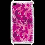 Coque iPhone 3G / 3GS Papillon rose