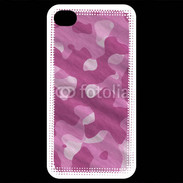 Coque iPhone 4 / iPhone 4S Camouflage rose