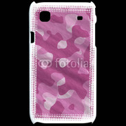 Coque Samsung Galaxy S Camouflage rose