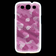 Coque Samsung Galaxy S3 Camouflage rose