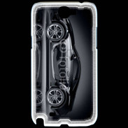 Coque Samsung Galaxy Note 2 Sport car noire