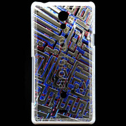 Coque Sony Xperia T Aspect circuit imprimé 