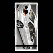 Coque Sony Xperia U Sport car blanche