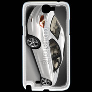 Coque Samsung Galaxy Note 2 Sport car blanche