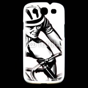 Coque Samsung Galaxy S3 Dessin de cycliste