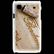 Coque Samsung Galaxy S Bouchon de bouteille de vin Bordeaux