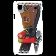 Coque Samsung Galaxy S Fusil de chasse et couteau