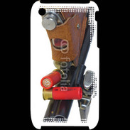 Coque iPhone 3G / 3GS Fusil de chasse et couteau