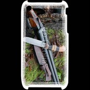 Coque iPhone 3G / 3GS Fusil de chasse et couteau 2