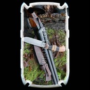 Coque Black Berry 8520 Fusil de chasse et couteau 2