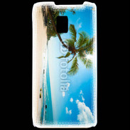 Coque LG P990 Belle plage ensoleillée 1