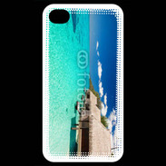 Coque iPhone 4 / iPhone 4S Bungalow sur mer tropicale
