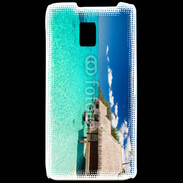 Coque LG P990 Bungalow sur mer tropicale
