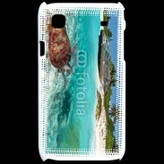 Coque Samsung Galaxy S Belle plage avec tortue