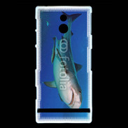 Coque Sony Xperia U Requin tigre